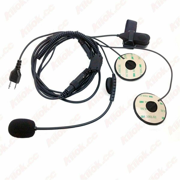 Betterbattery L Plug Icom Close Face Headset BE3363657